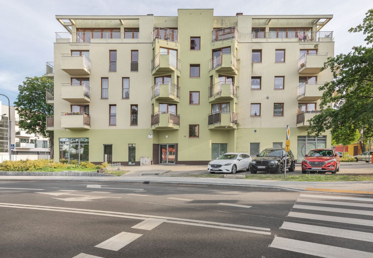 Ferienwohnung in Świnoujście - Appartment Steyera 2/23 mit 2 Schlafzimmer und Balkon