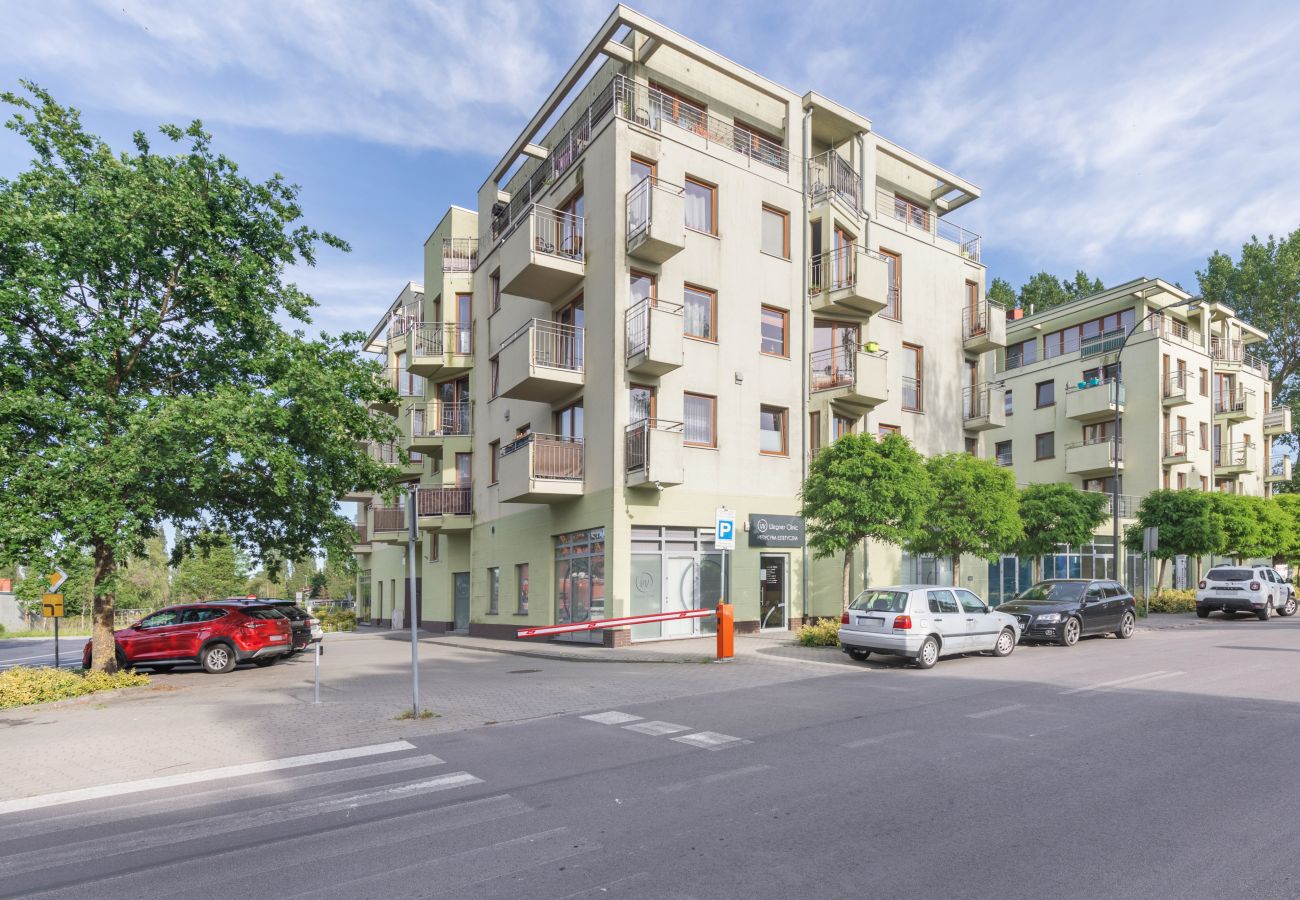 Ferienwohnung in Świnoujście - Appartment Steyera 2/23 mit 2 Schlafzimmer und Balkon