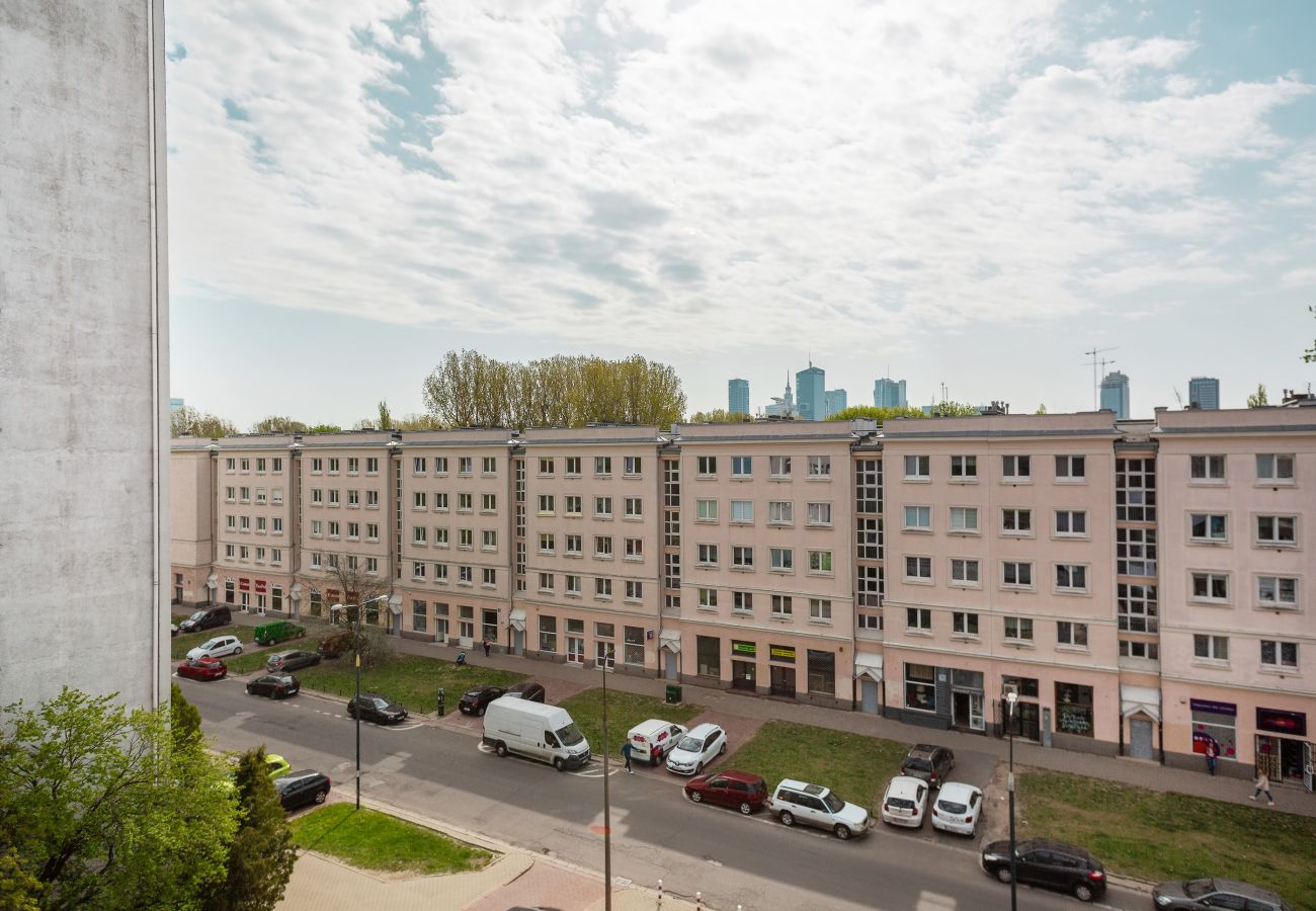 Studio in Warszawa - Studio mit Balkon im Warschau Pawia 51/64