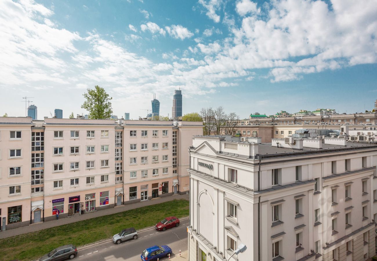 Studio in Warszawa - Studio mit Balkon im Warschau Pawia 51/64