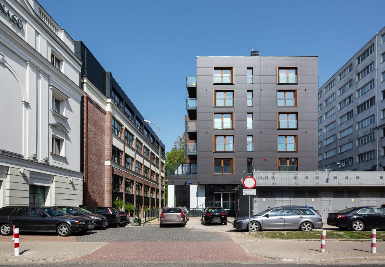 Studio in Warszawa - Studio mit Balkon im Warschau Pawia 51/64