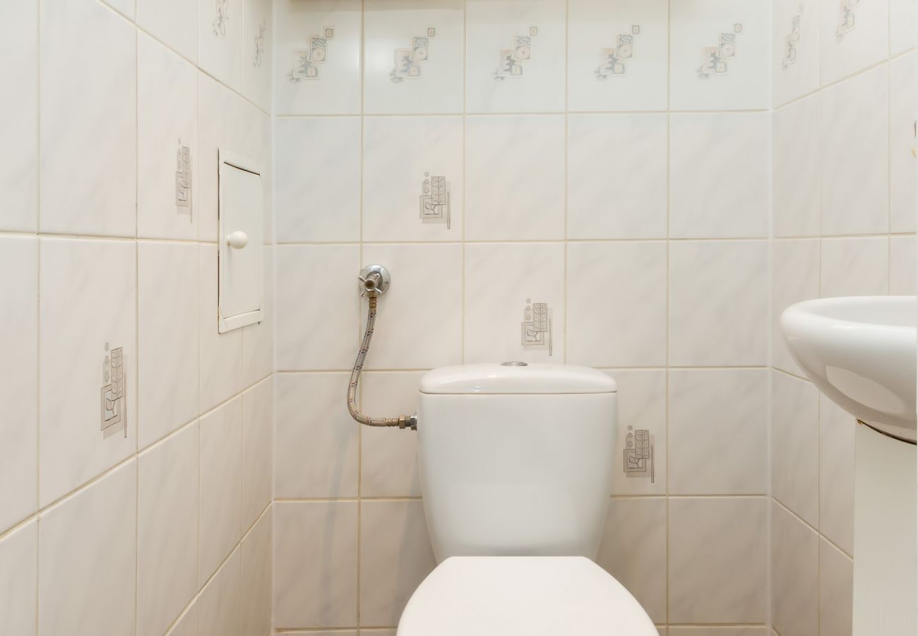 Bad, Waschbecken, WC, Spiegel, Studio, Interieur, Miete