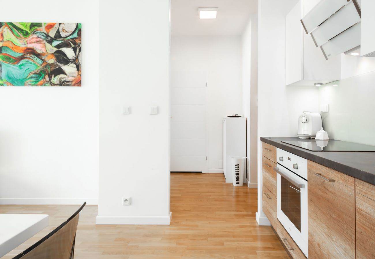 Ferienwohnung in Warszawa - Appartment Dygata 2/45 | WiFi, Klimaanlage, Garage, Terrasse