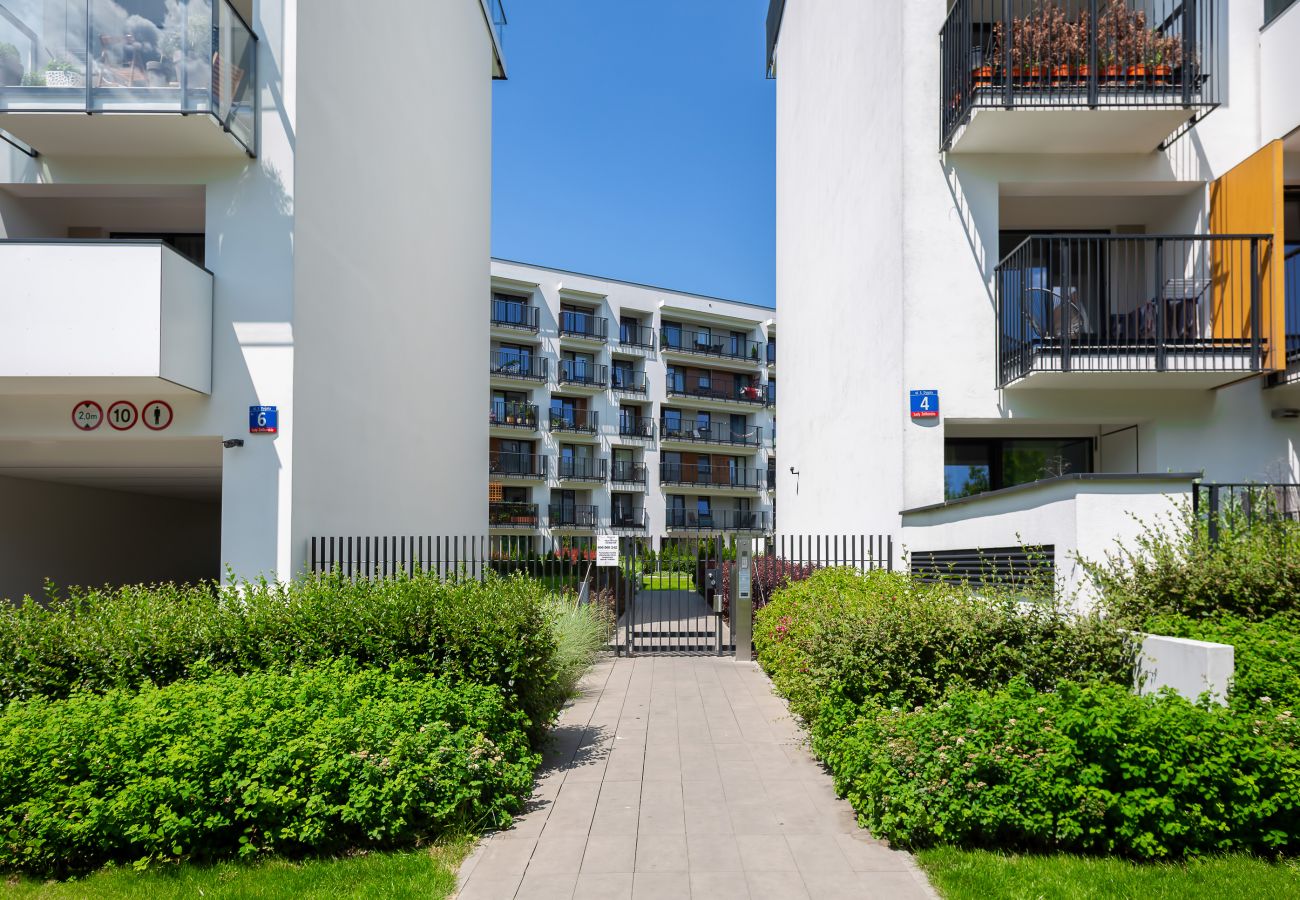 Ferienwohnung in Warszawa - Appartment Dygata 2/45 | WiFi, Klimaanlage, Garage, Terrasse