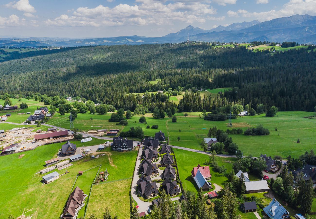 Ferienwohnung in Zakopane - Appartment Osada Gubałówka 199F/1 mit Terrasse und Bergblick