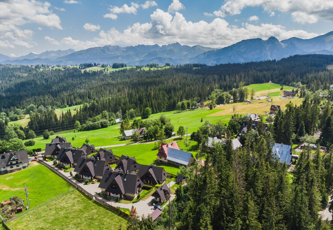 Ferienwohnung in Zakopane - Appartment Osada Gubałówka 199F/1 mit Terrasse und Bergblick