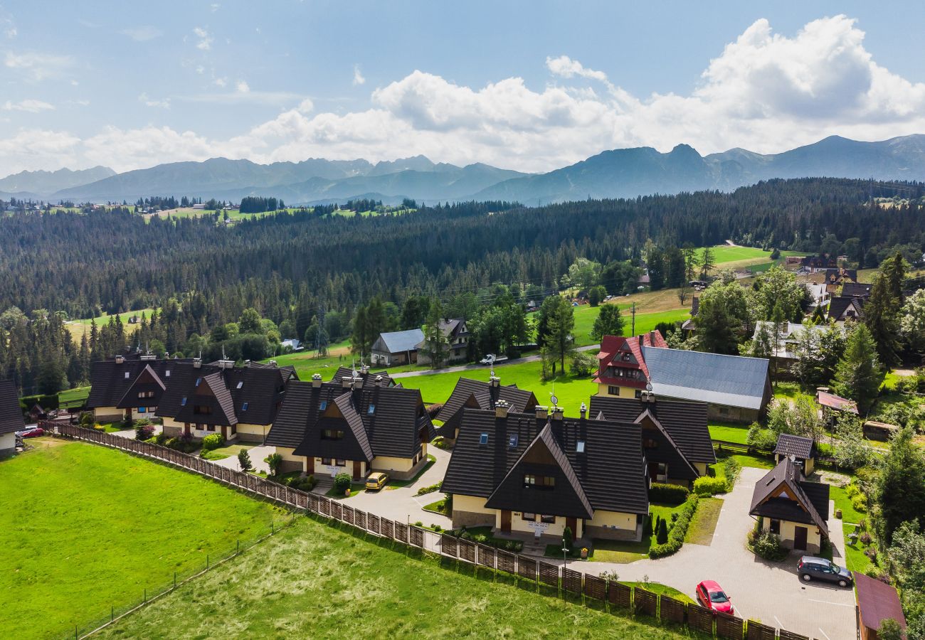 Ferienwohnung in Zakopane - Appartment Osada Gubałówka 199F/1 mit Terrasse und Bergblick