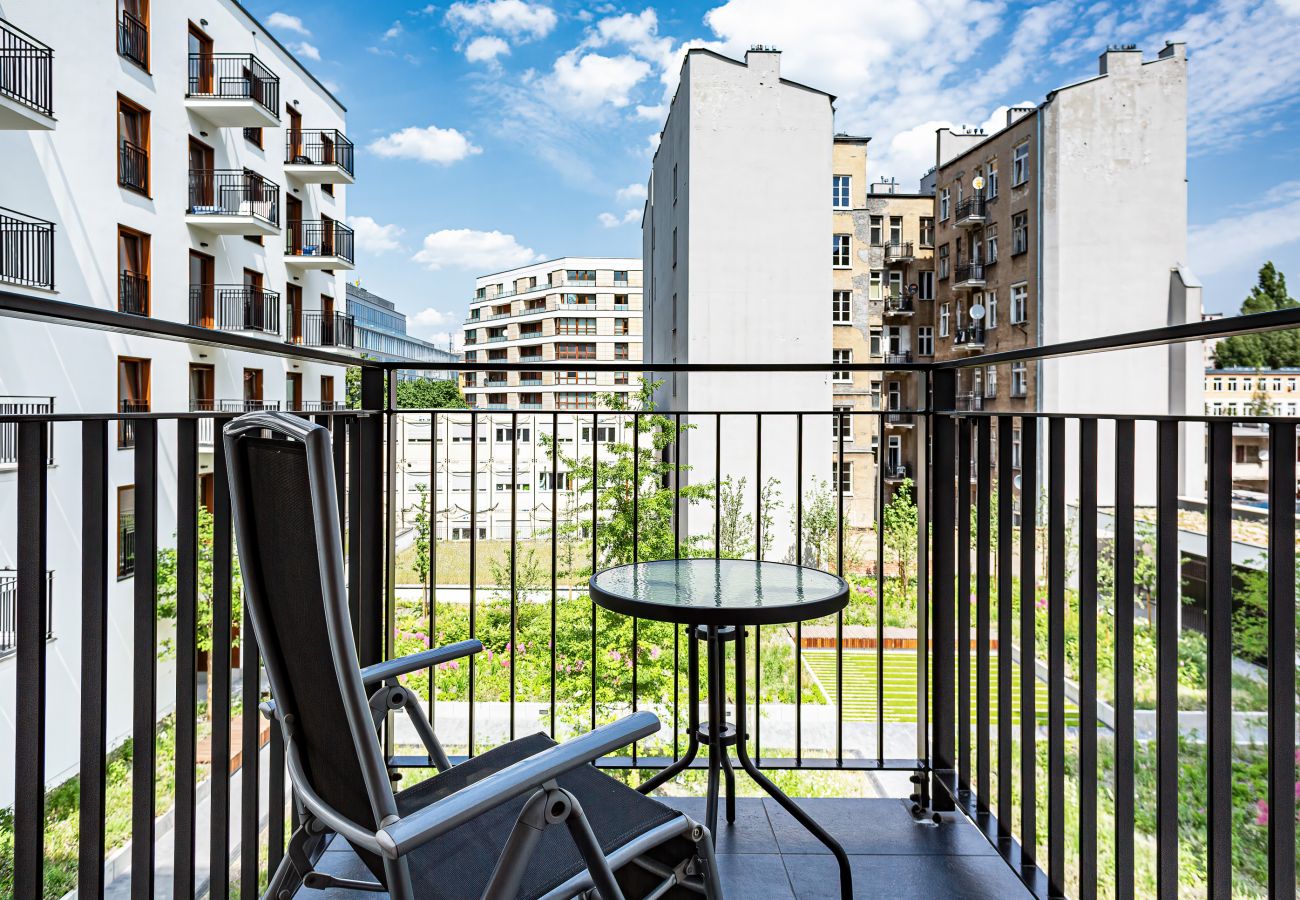 Ferienwohnung in Warszawa - Appartment Krochmalna 58/41 | WiFi, Balkon, Smart TV