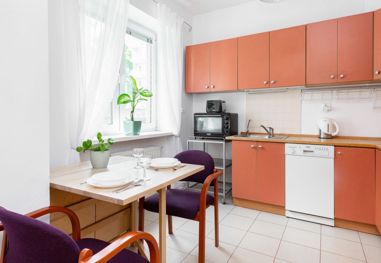 Studio in Warszawa - Studio Kakowskiego 11/15 | WiFi, Klimaanlage, Parkplatz, Balkon