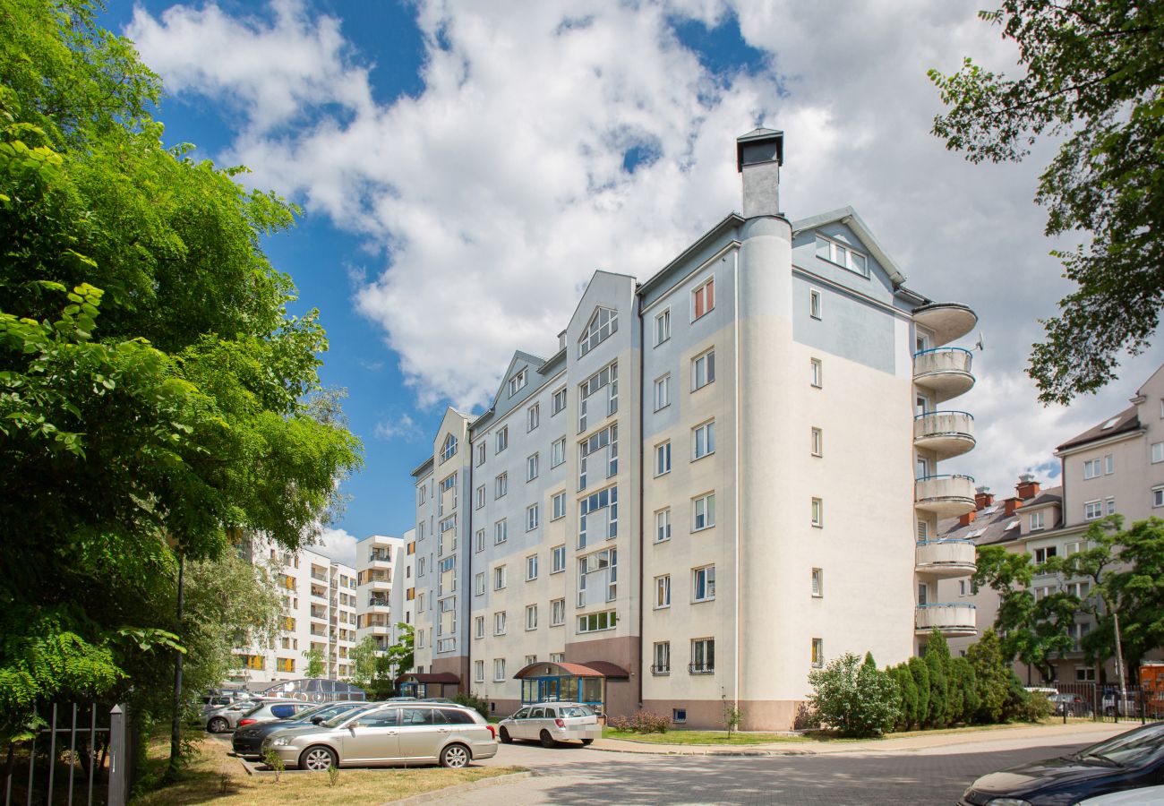 Studio in Warszawa - Studio Kakowskiego 11/15 | WiFi, Klimaanlage, Parkplatz, Balkon