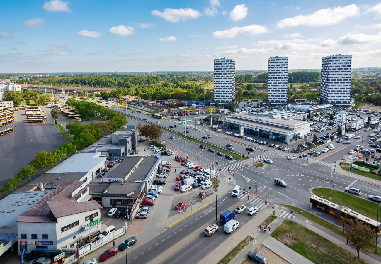 Ferienwohnung in Warszawa - Apartment Warschau Rodziewiczówny 1/155