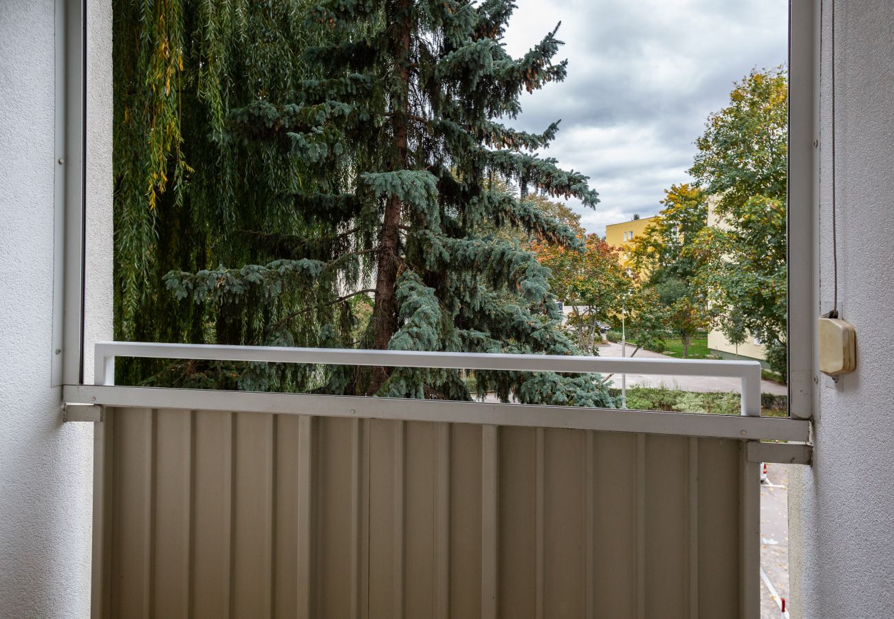 Ferienwohnung in Warszawa - Wohnung in Arabska 10 | 2 Schlafzimmer, Balkon