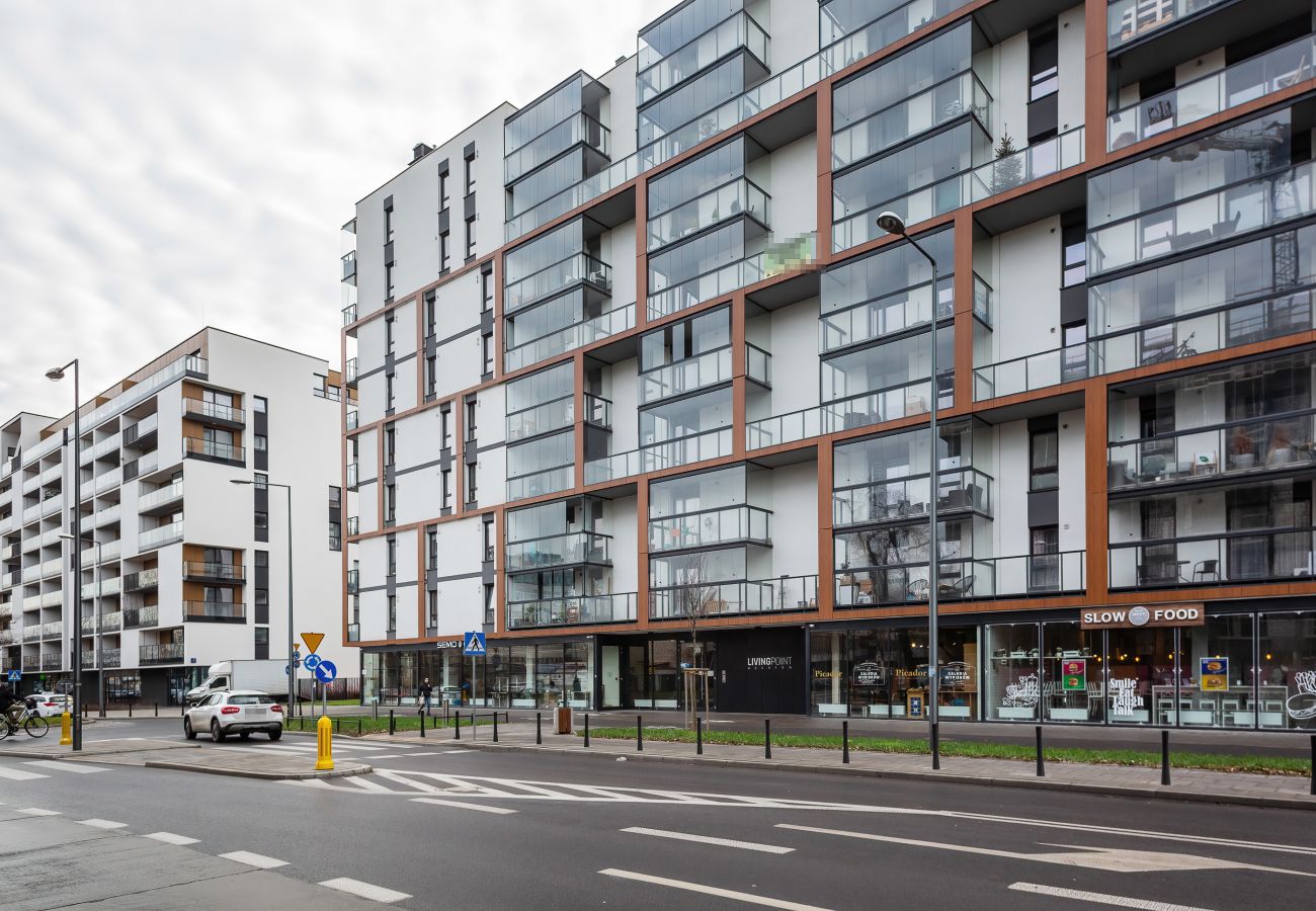 Ferienwohnung in Warszawa - Apartment mit 1 Schlafzimmer in Warschau Konstruktorska strasse | Parkplatz, Balkon