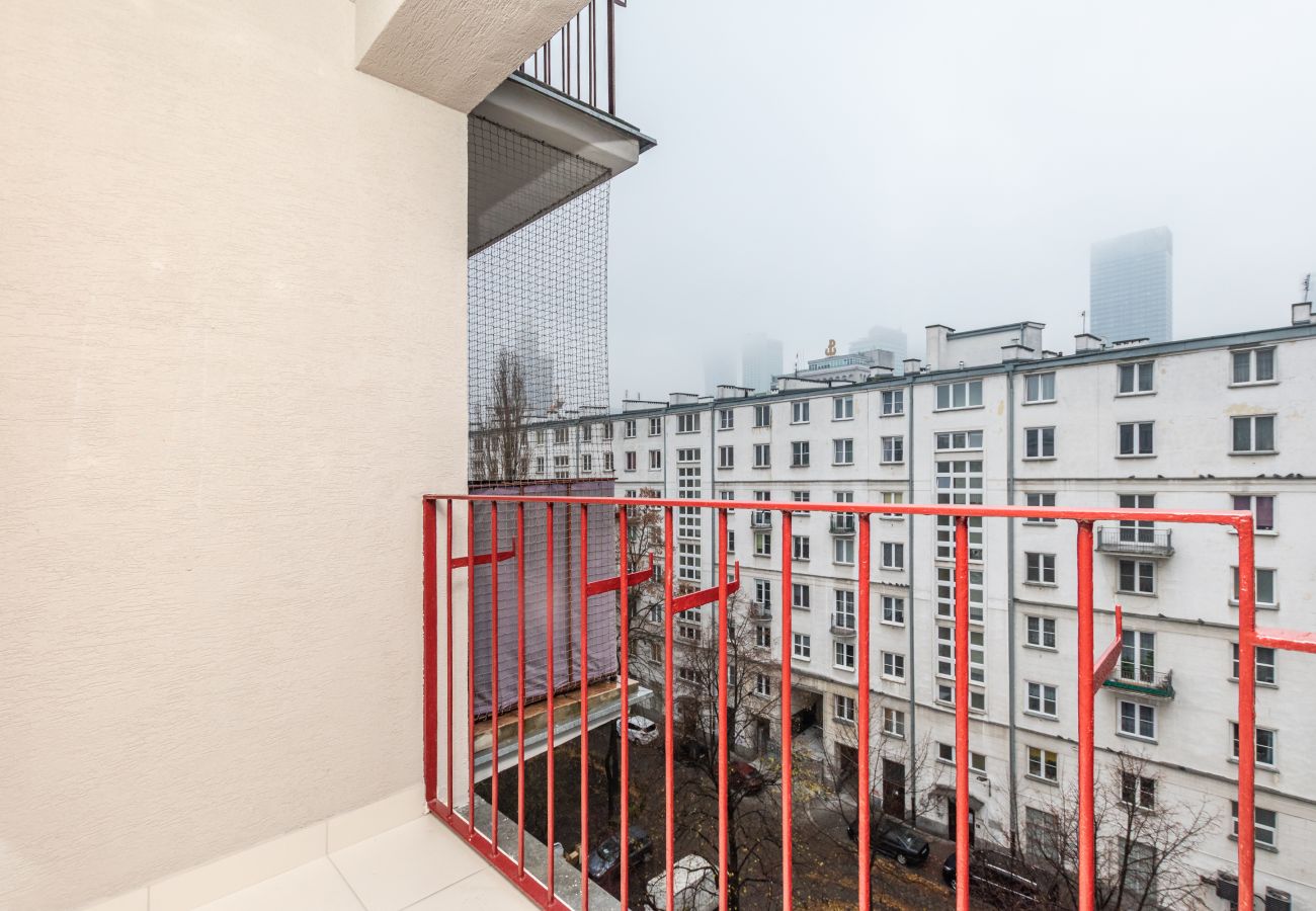 Ferienwohnung in Warszawa - Apartment mit 1 Schlafzimmer und Balkon | Dąbrowskiego