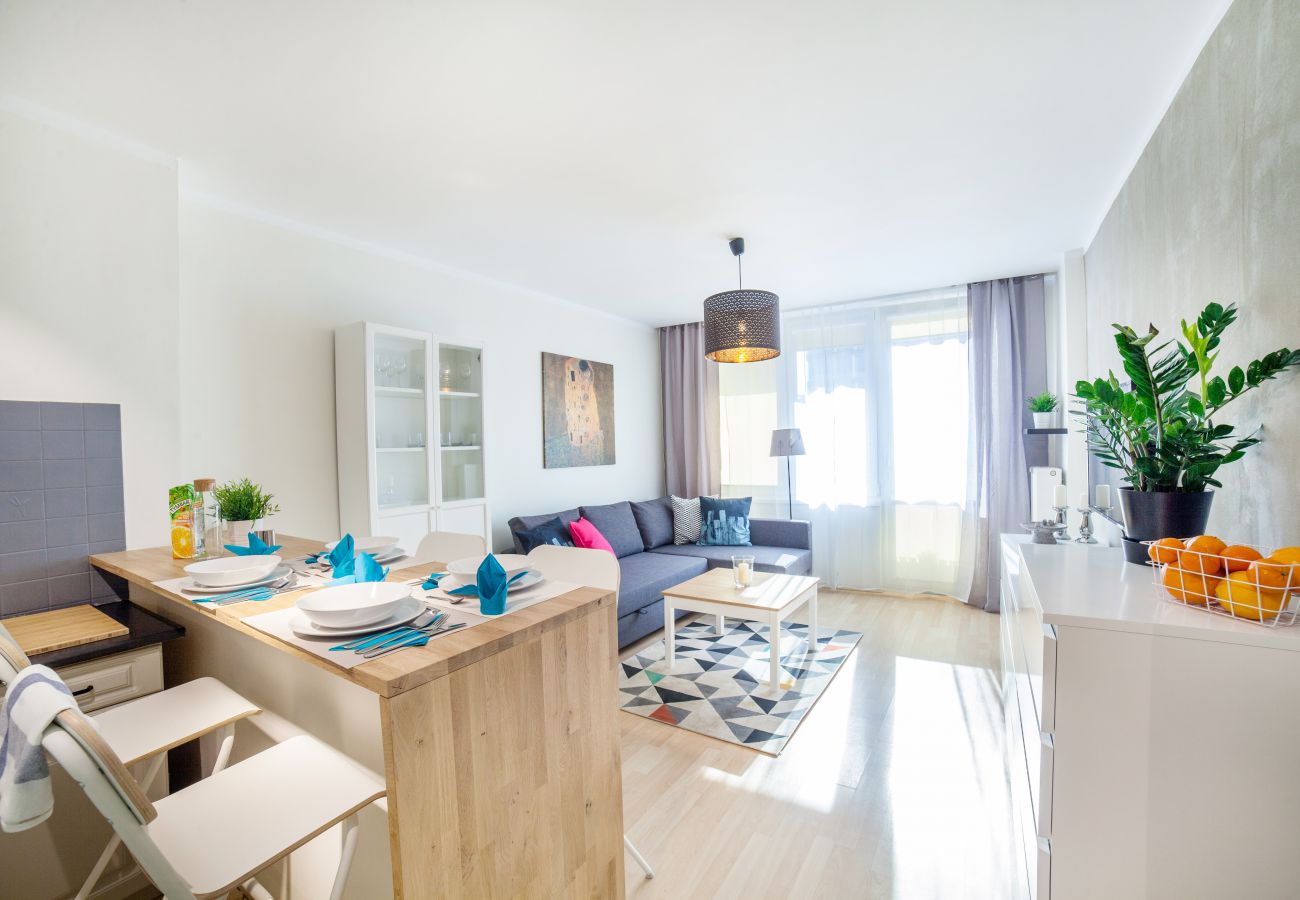 Ferienwohnung in Warszawa - Apartment mit 1 Schlafzimmer Marszałkowska | Balkon