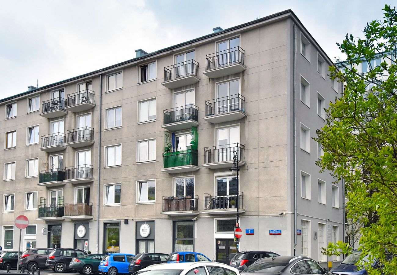 Ferienwohnung in Warszawa - Apartment mit 1 Schlafzimmer und Balkon | Dąbrowski-Platz