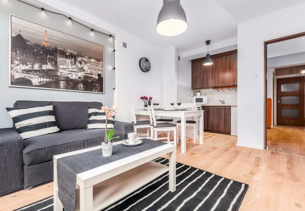 Ferienwohnung in Warszawa - Apartment mit 1 Schlafzimmer und Balkon | Warschau Marszałkowska