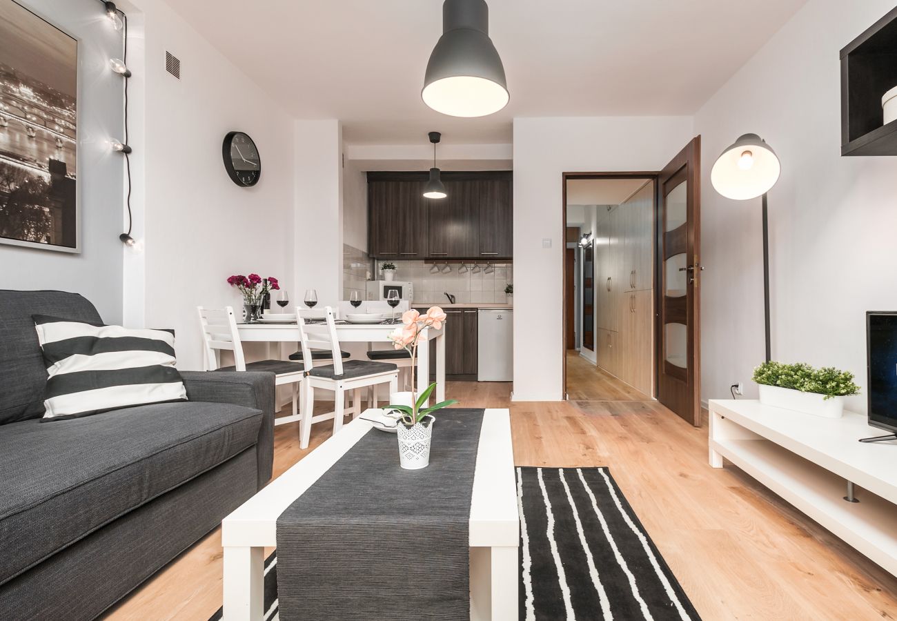 Ferienwohnung in Warszawa - Apartment mit 1 Schlafzimmer und Balkon | Warschau Marszałkowska