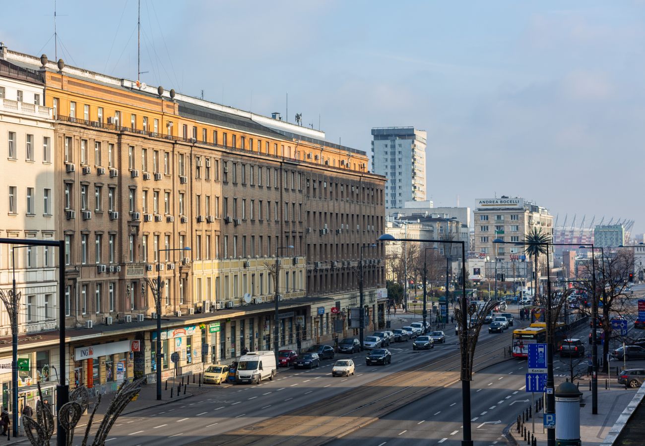 Ferienwohnung in Warszawa - Apartment Warshau al. Jerozolimskie 11/19 m.8