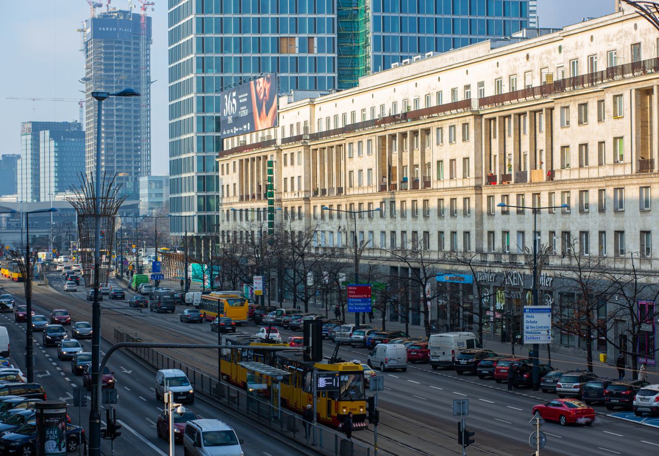 Ferienwohnung in Warszawa - Apartment Warshau al. Jerozolimskie 11/19 m.8