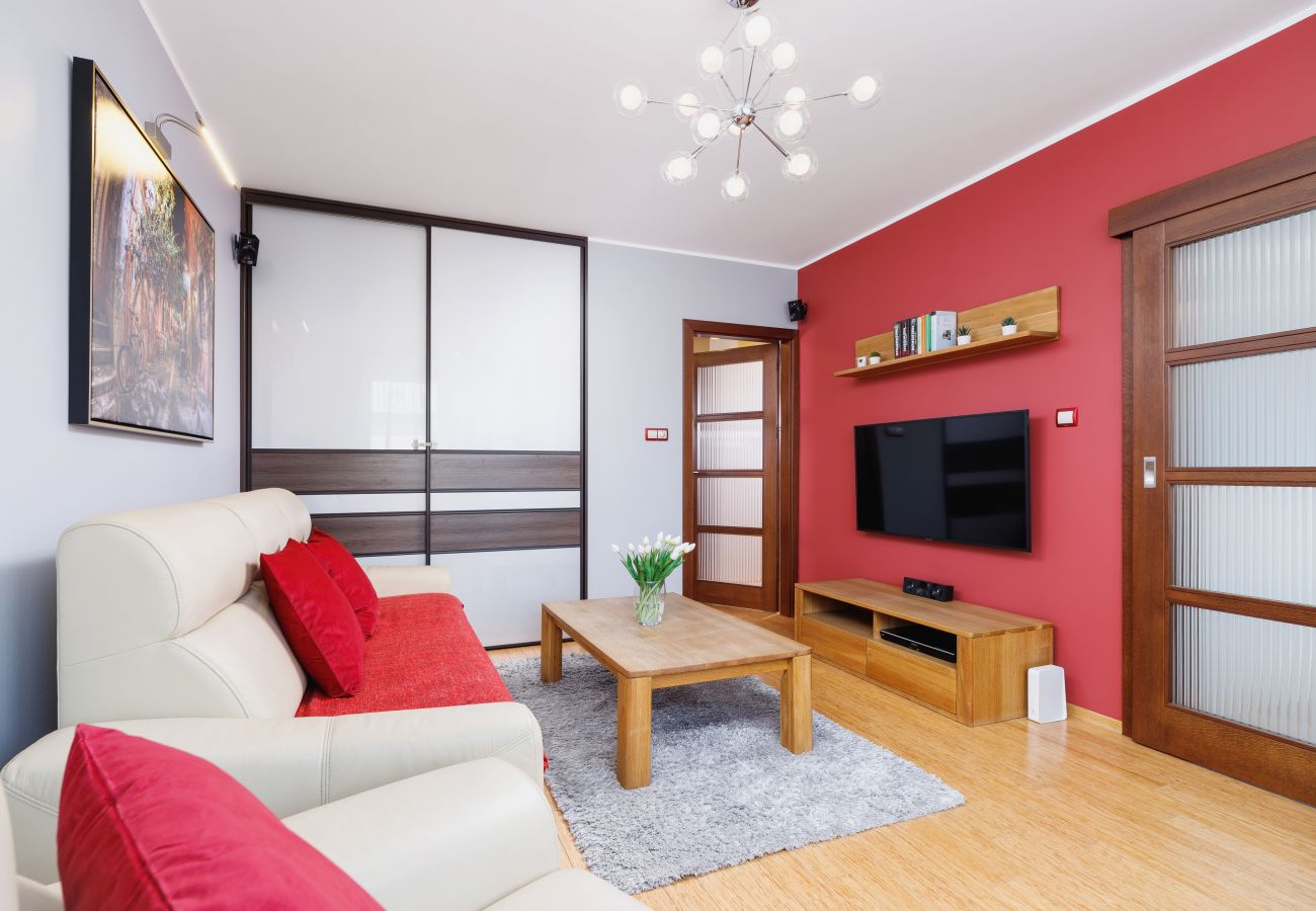 Ferienwohnung in Kraków -  Obopólna 6/7, 1 Schlafzimmer, 2 Balkone, Krakau