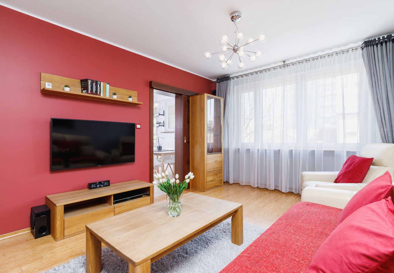 Ferienwohnung in Kraków -  Obopólna 6/7, 1 Schlafzimmer, 2 Balkone, Krakau