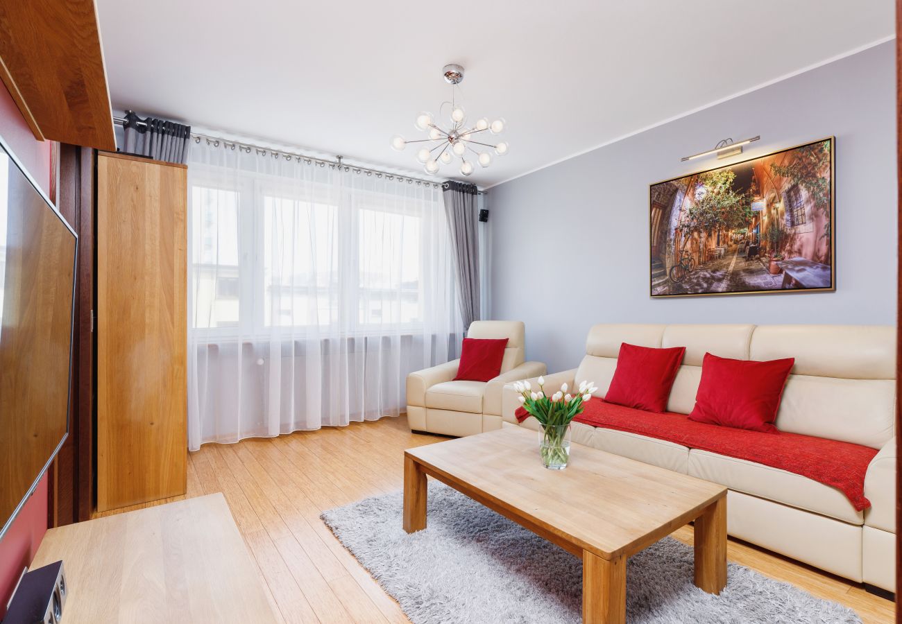 Ferienwohnung in Kraków -  Obopólna 6/7, 1 Schlafzimmer, 2 Balkone, Krakau