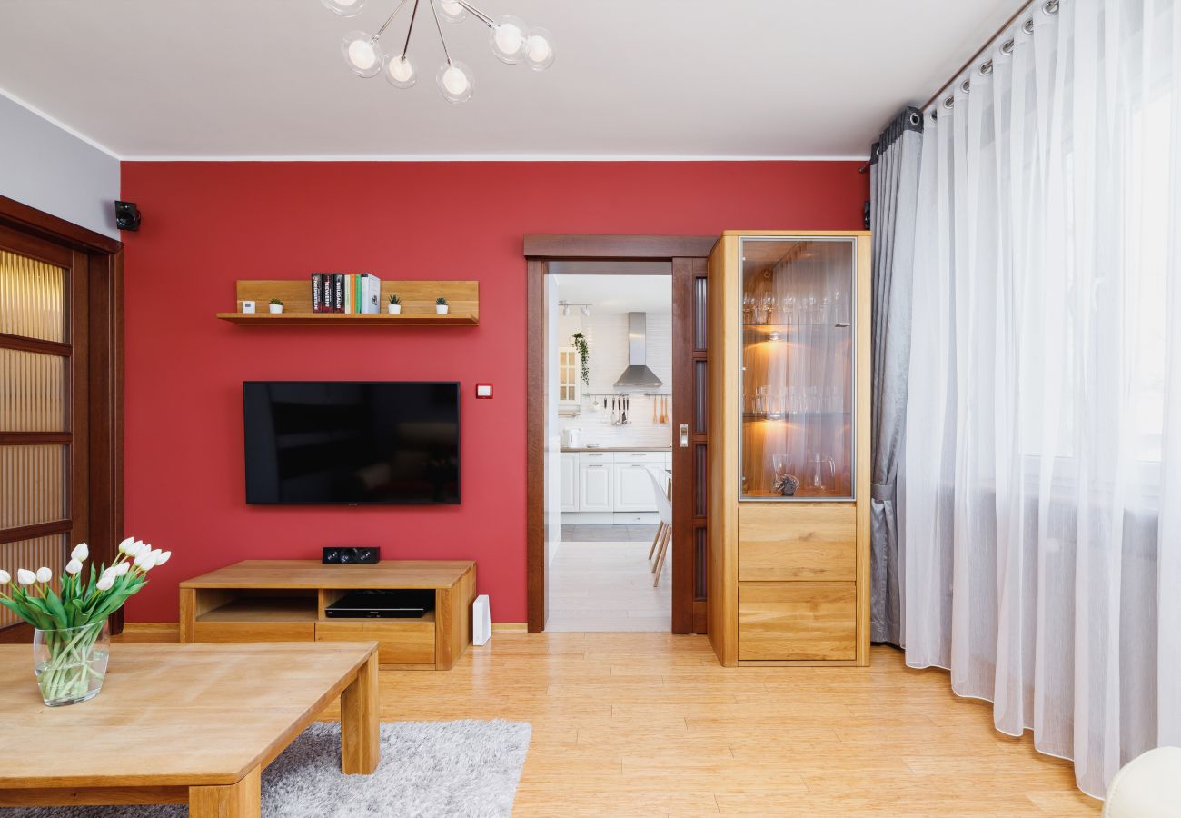 Ferienwohnung in Kraków -  Obopólna 6/7, 1 Schlafzimmer, 2 Balkone, Krakau