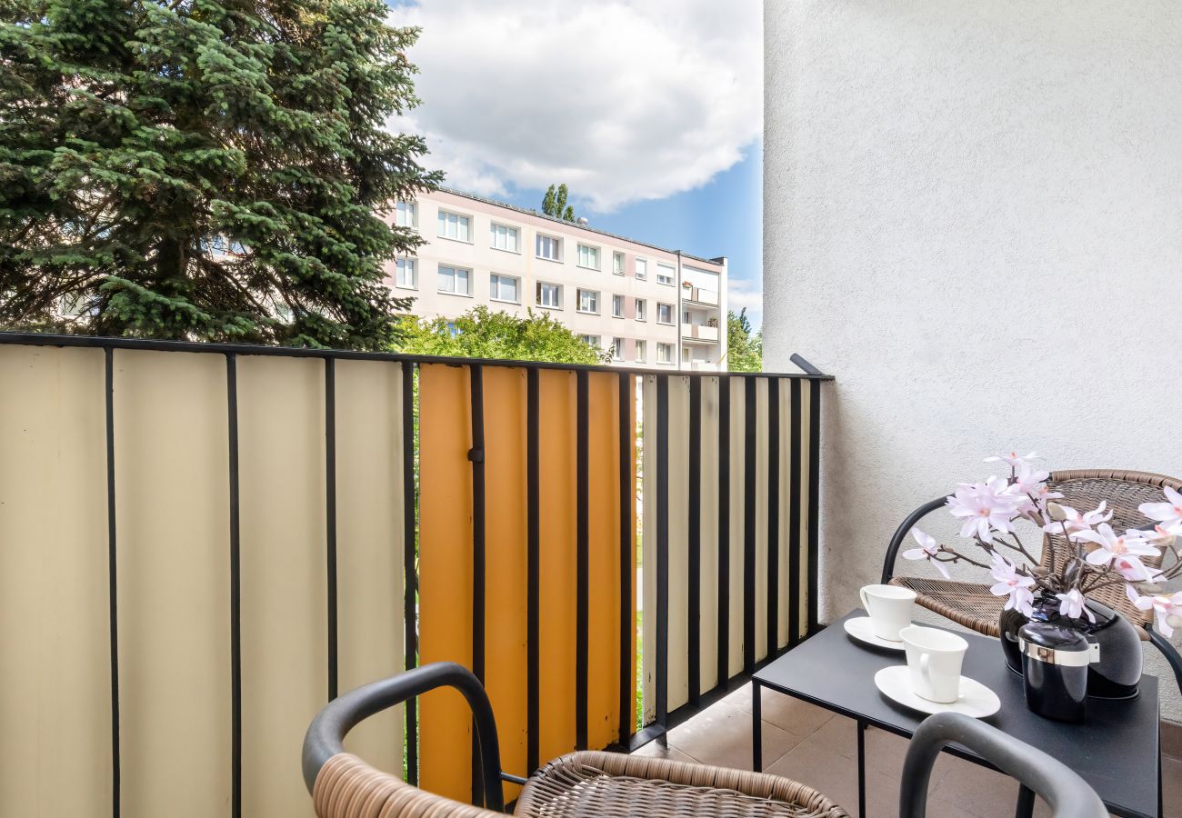 Ferienwohnung in Poznań - Apartament mit 1 Schalfzimmer Poznan Osiedle Piastowskie