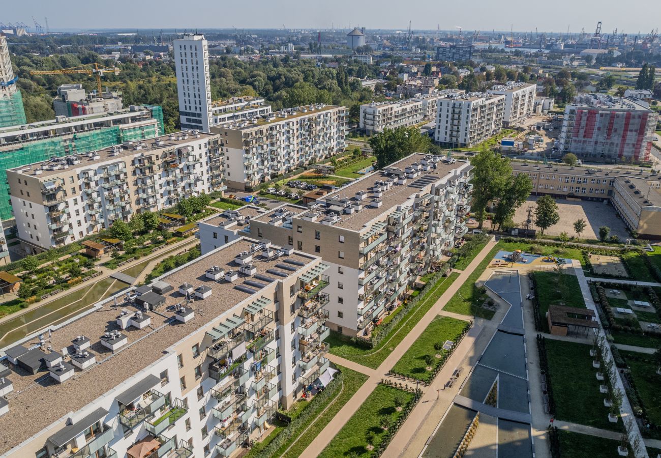 Ferienwohnung in Gdańsk - 1 bedroom, Sucha 31 street, balcony, parking