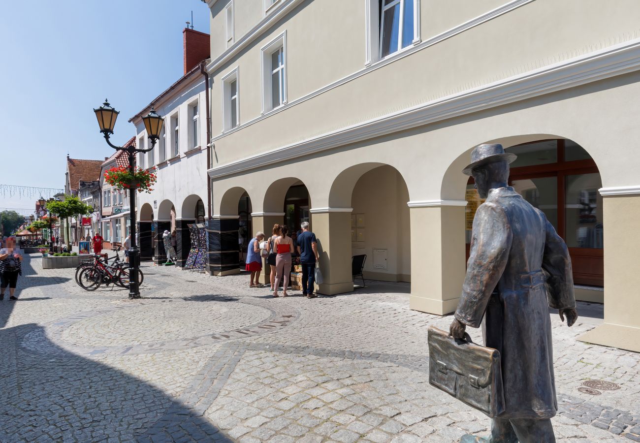 Wohnung, Miete, draußen, Gebäude, Darłowo, Kościuszki-Platz, Markt, Urlaub