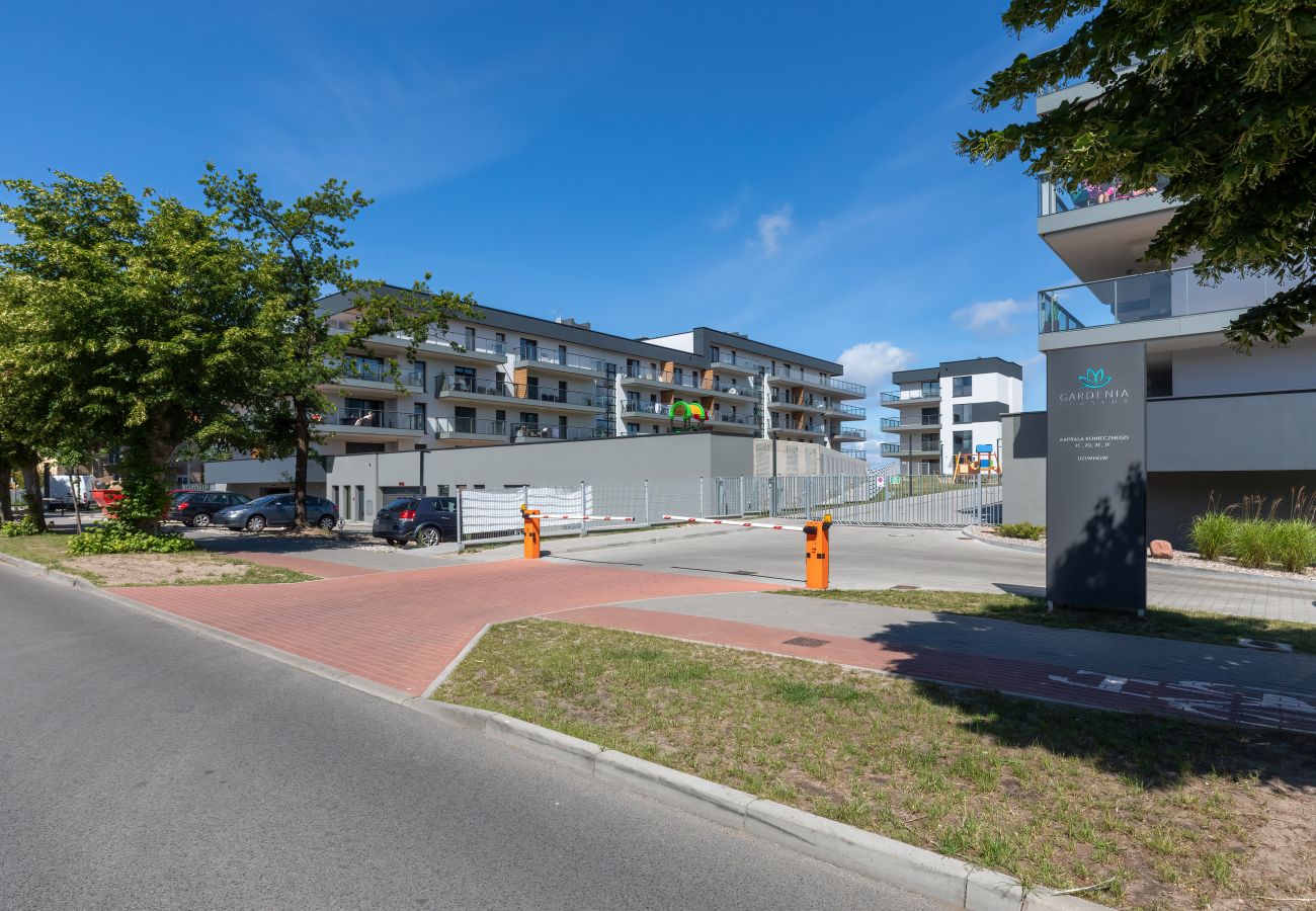 draußen, Wohnung, Wohnhaus, Wohnung, Vermietung, Gardenia Seaside, Dziwnów, am Meer, Urlaub, Strand