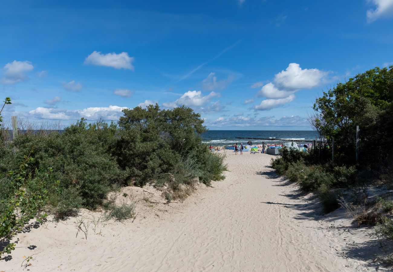 draußen, Wohnung, Wohnhaus, Wohnung, Vermietung, Gardenia Seaside, Dziwnów, am Meer, Urlaub, Strand