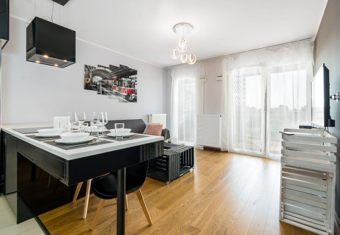 Ferienwohnung in Wrocław - Apartment mit zwei Schlafzimmern | Wrocław Sikorskiego