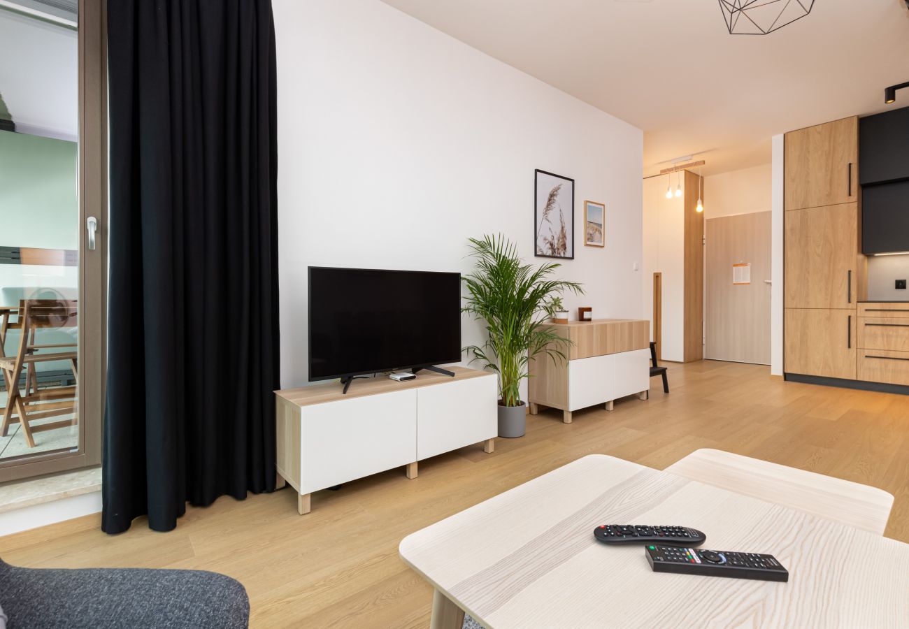 Ferienwohnung in Gdańsk - Garnizon, Leśmiana street, WIFI, parking, balcony