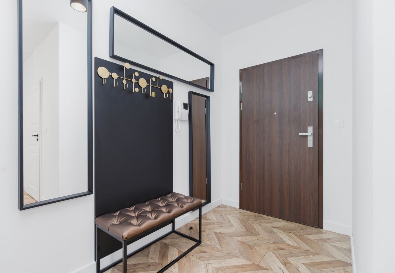 Ferienwohnung in Kraków - Apartment Wilga B Przedwiośnie 2B/9 | WiFi, Bedroom, Balcony