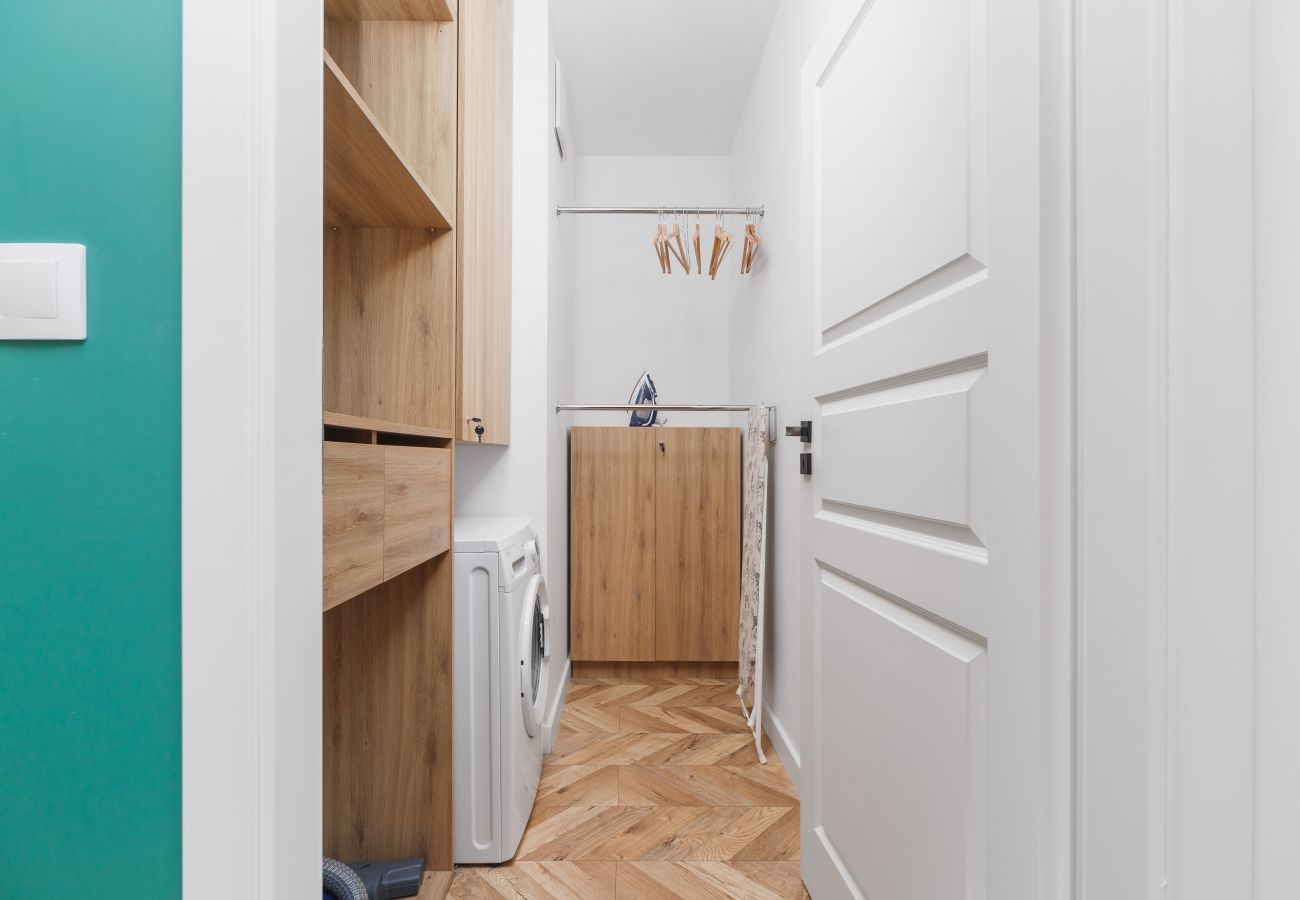 Ferienwohnung in Kraków - Apartment Wilga B Przedwiośnie 2B/9 | WiFi, Bedroom, Balcony