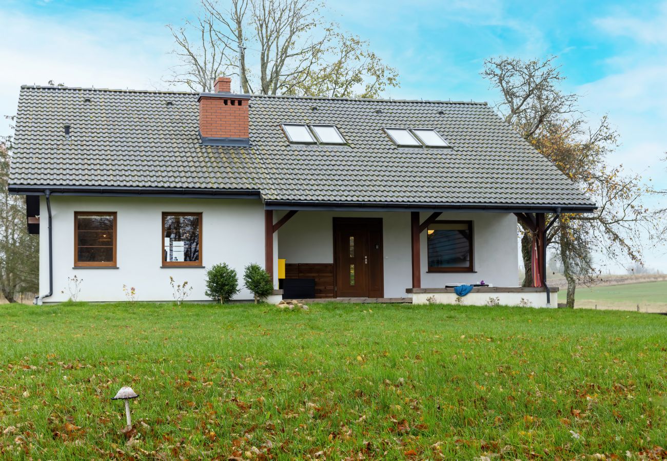 Ferienhaus, Malechowo 5, Gebäude, Garten, draussen, Grill, Ustronie Morskie, Miete