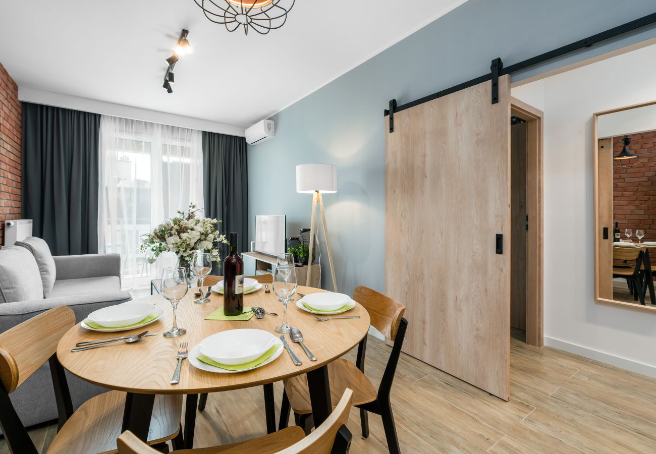 Ferienwohnung in Poznań - Apartment mit einem Schlafzimmer Poznań Smoluchowskiego