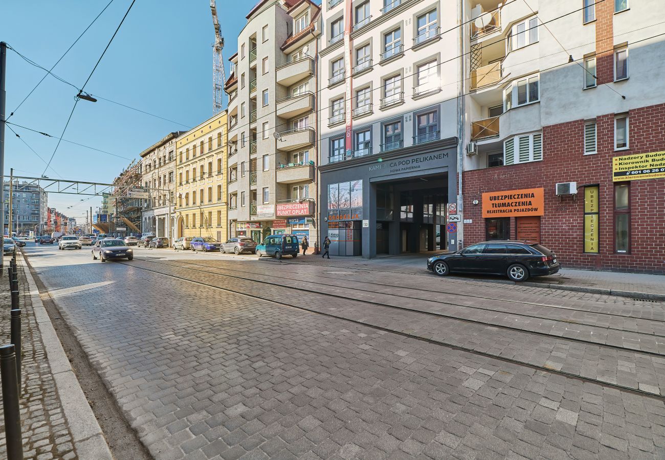 Ferienwohnung in Wrocław - Apartment mit einem Schlafzimmer | Kościuszki 130