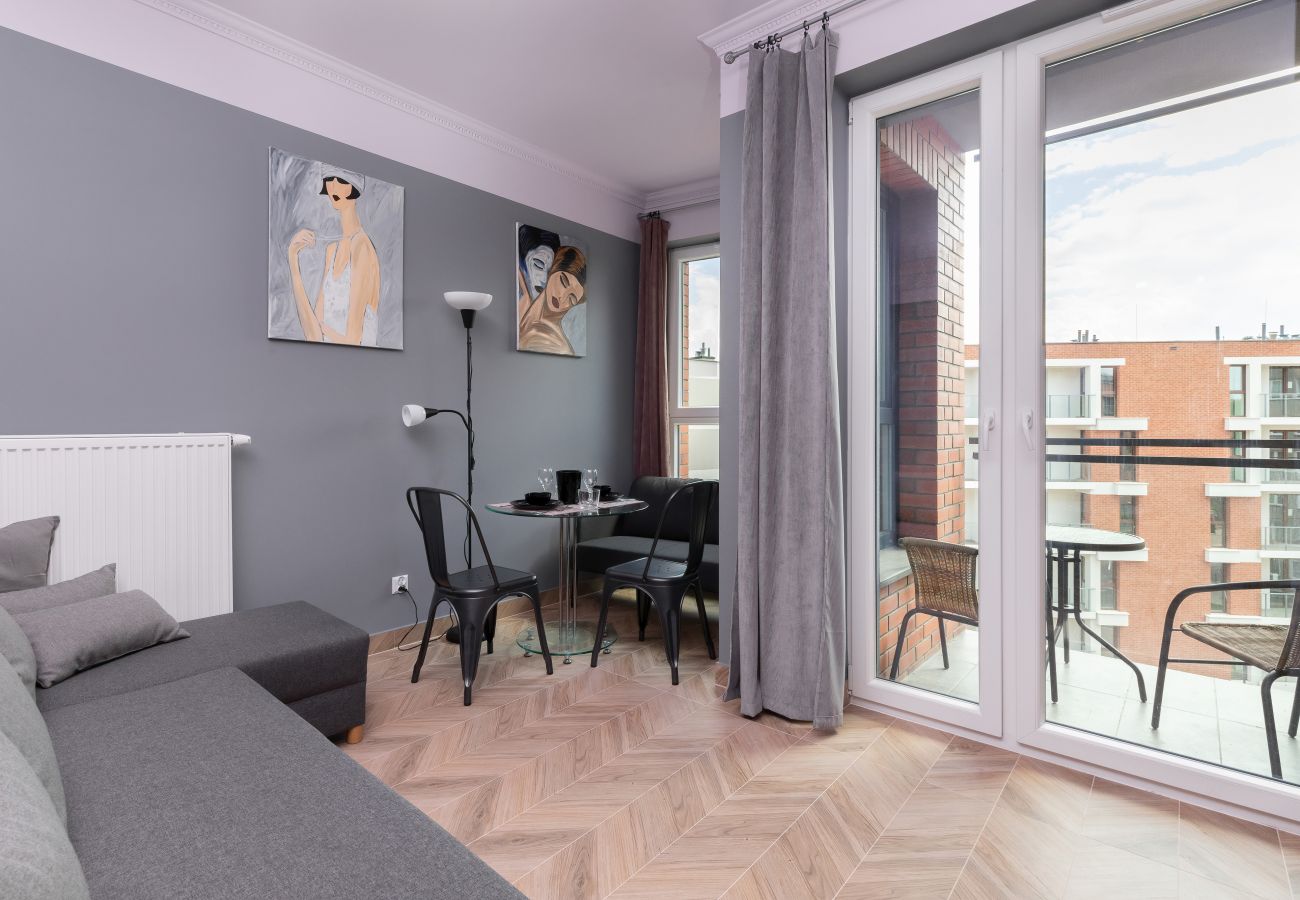 Studio in Gdańsk - Wałowa 25 Studio mit Balkon & Parkplatz | Danzig Śródmieście