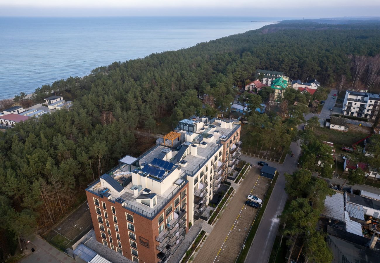 Ferienwohnung in Międzywodzie - Na Wydmach A10 | Ferienwohnung mit Balkon