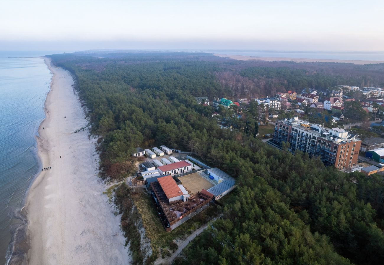 Ferienwohnung in Międzywodzie - Na Wydmach A10 | Ferienwohnung mit Balkon