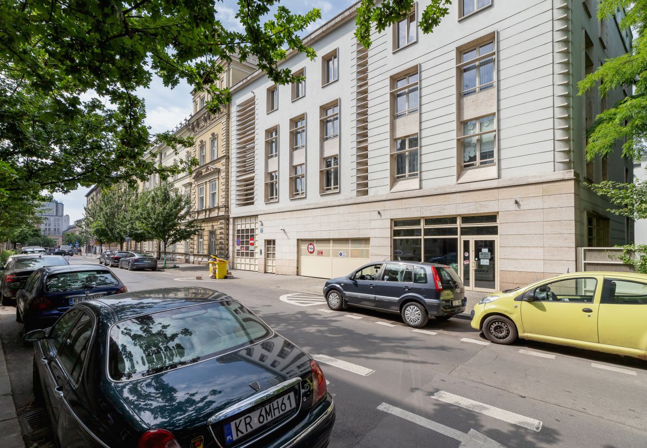 Ferienwohnung in Kraków - Łobzowska 22/52, Apartment mit 1 Schlafzimmer und Parkplatz, Krakau