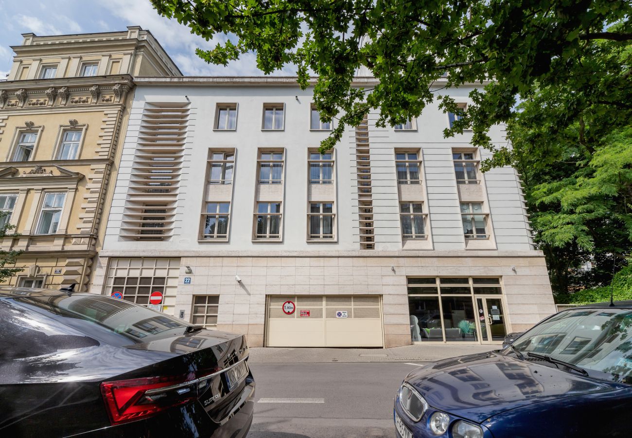 Ferienwohnung in Kraków - Łobzowska 22/52, Apartment mit 1 Schlafzimmer und Parkplatz, Krakau