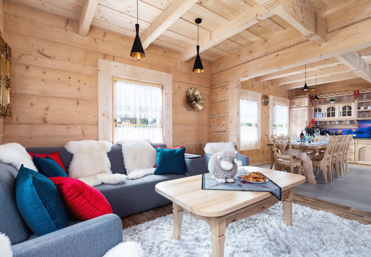 Ferienhaus in Zakopane - Exklusives Haus begraben mit 6 Schlafzimmern und Sauna, Zakopane