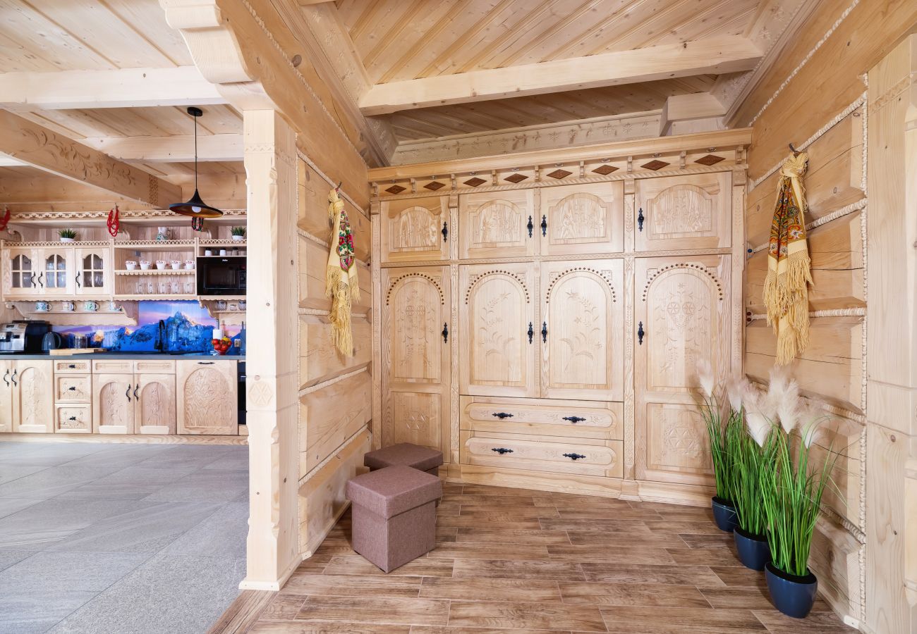 Ferienhaus in Zakopane - Exklusives Haus begraben mit 6 Schlafzimmern und Sauna, Zakopane