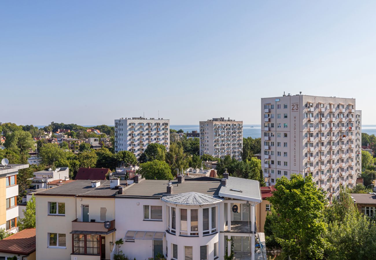 Studio in Gdynia - Norwida 4/304, Studio-Wohnung, Gdynia Hl. Maximilian Hügel