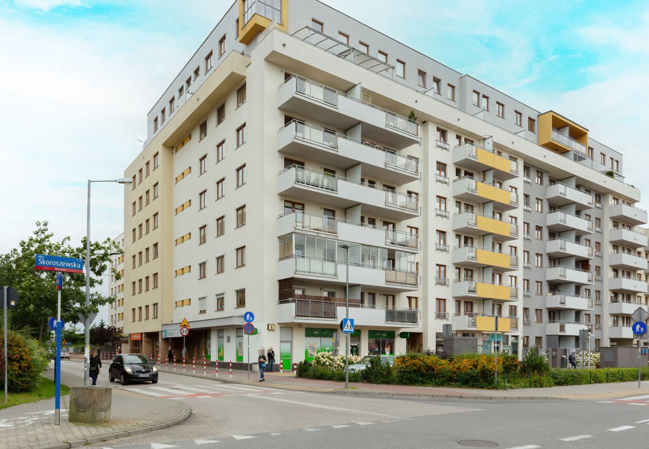 Ferienwohnung in Warszawa - Skoroszewska 5a / 23 Wohnung mit Parkplatz und Balkon | Warschau Ursus