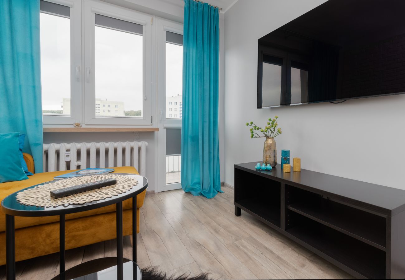 Ferienwohnung in Gdynia - Wyspiańskiego 10/58 Gdynia | 2 Schlafzimmer & Balkon